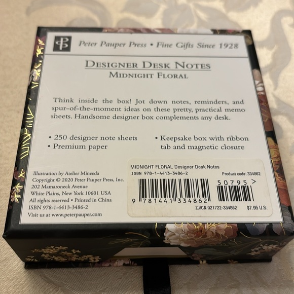 Peter Pauper Press fountain pen and boxed notes - Picture 5 of 5